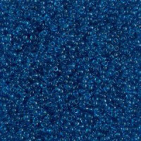 Miyuki rocailles Perlen 15/0 - Transparent capri blue 15-149